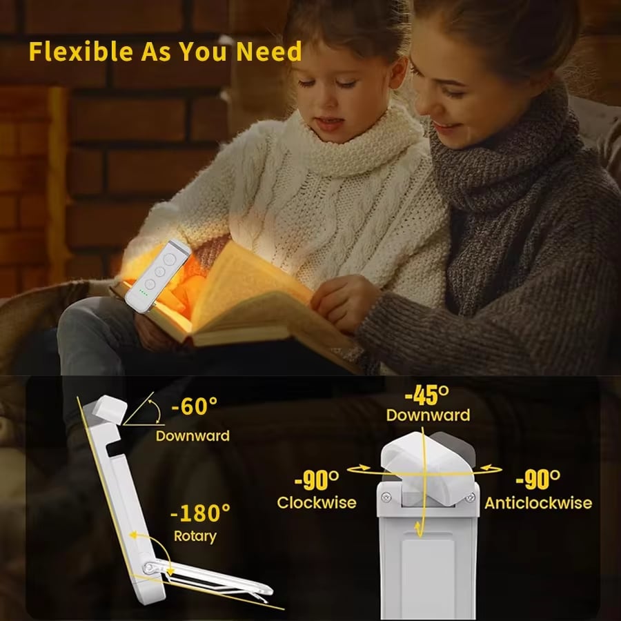 TikTok Last Day Promotion -60% OFF🎉Portable Bookmark Book Light