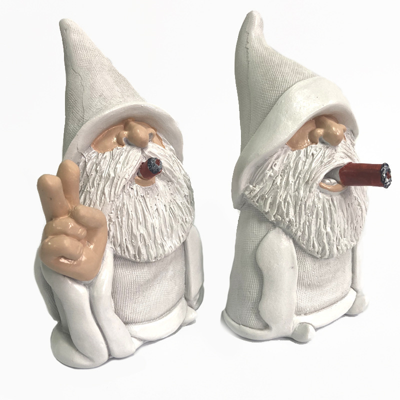 🔥Limited Time Sale 48% OFF🎉Wizard Middle Finger Gnome-Buy 2 SAVE 10%