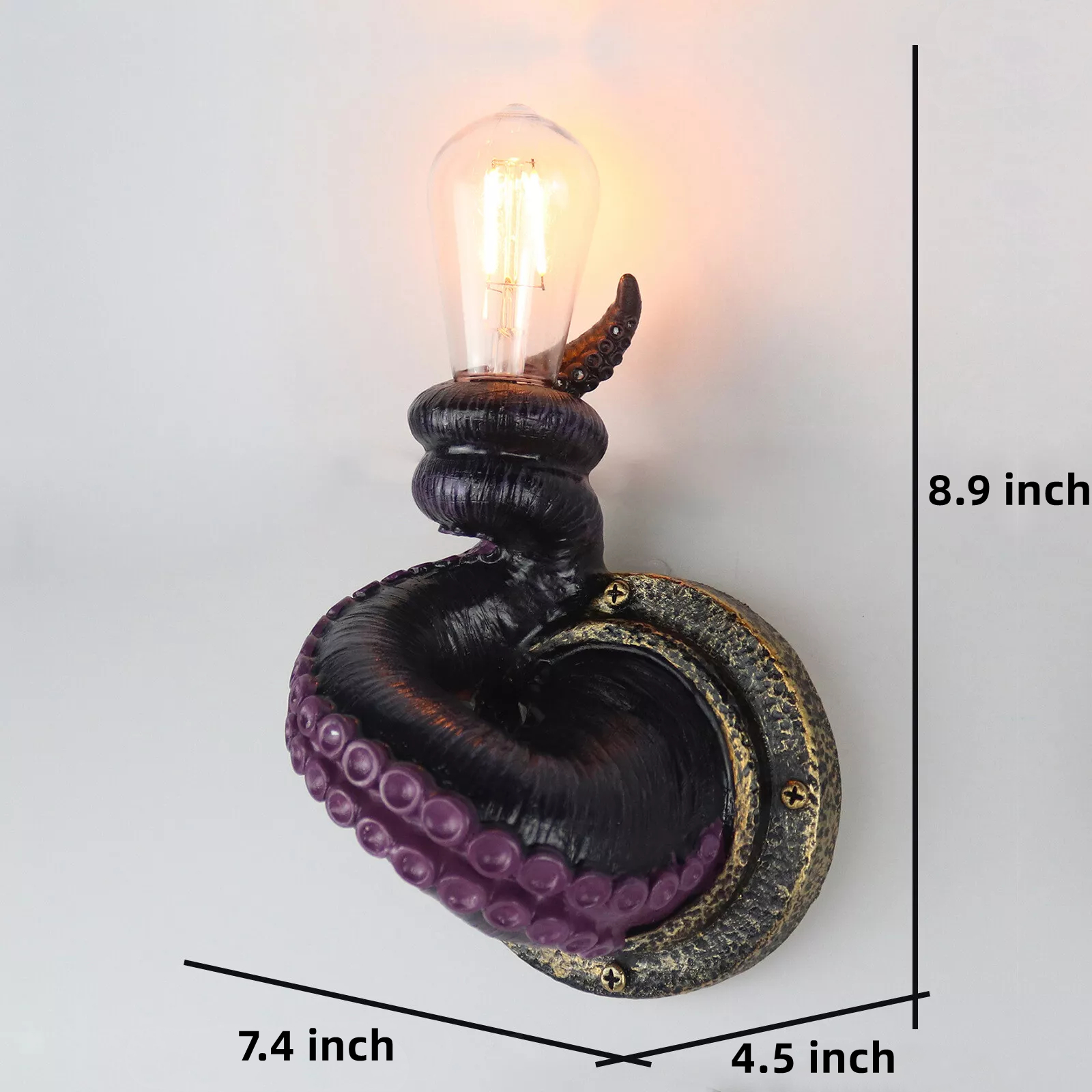 🐙🐙Octopus Tentacle Lamp Holder Wall Decoration