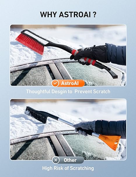 72% off manufacturer's closeout clearance Snow Brush and Detachable Ice Scraper