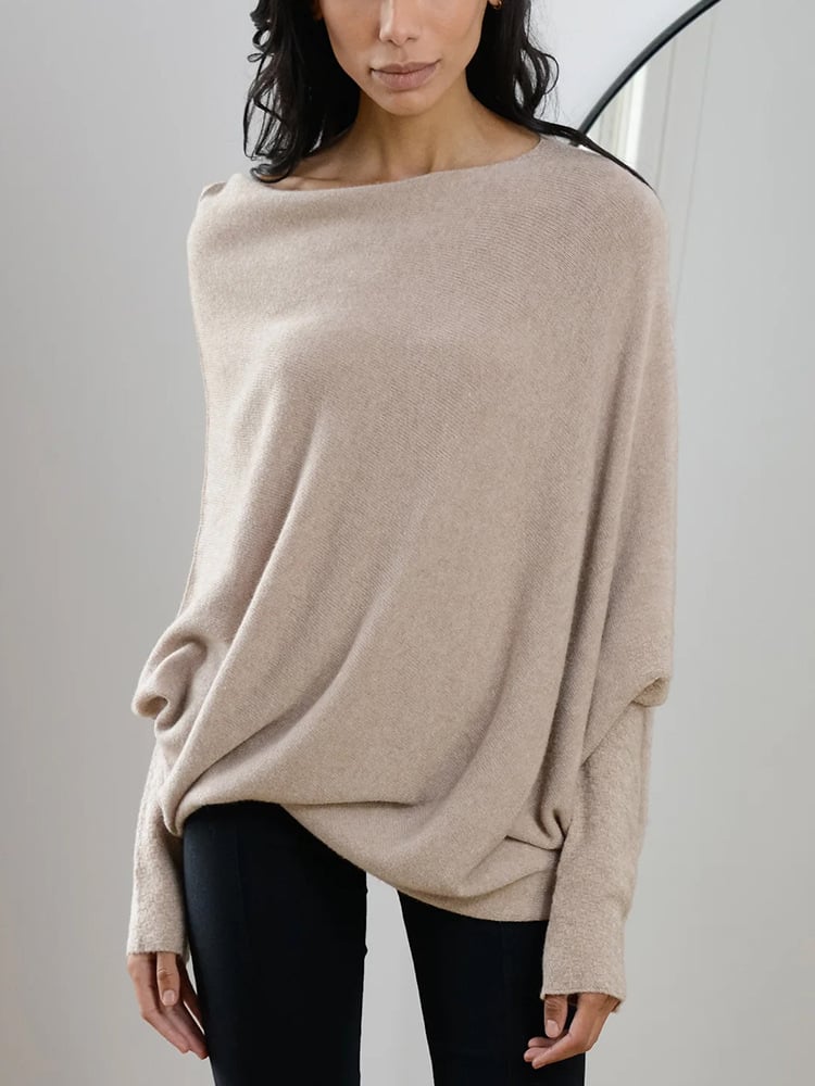 ✨LAST DAY 50% OFF✨Asymmetric Draped Jumper