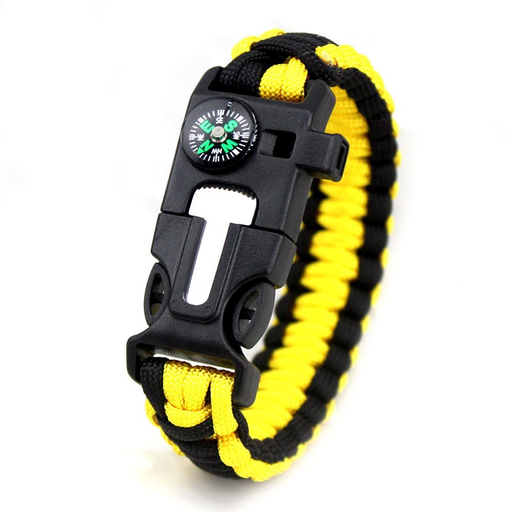 (Big Sale- 50% OFF) Outdoor Paracord Survival Bracelet- Buy 4 Free Shipping