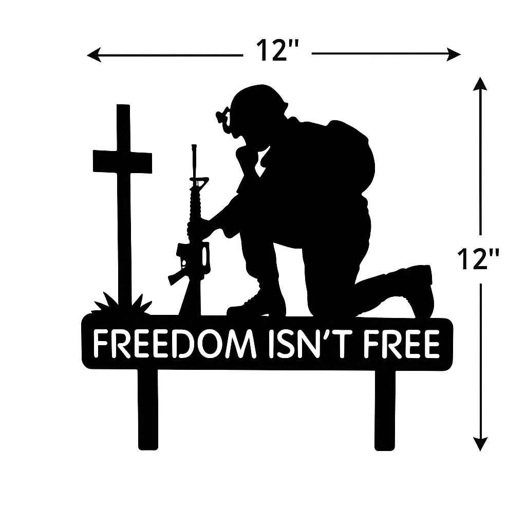 🎖️July 4th Flash Sale: 50% OFF Sitewide! 💕Handmade Memorial Metal Plaque For Soldiers