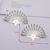 Metal hollowed-out iron flower leaf butterfly silver handcrafted ancient style costume, bridal headwear for girls, ethnic style, lamp decoration1