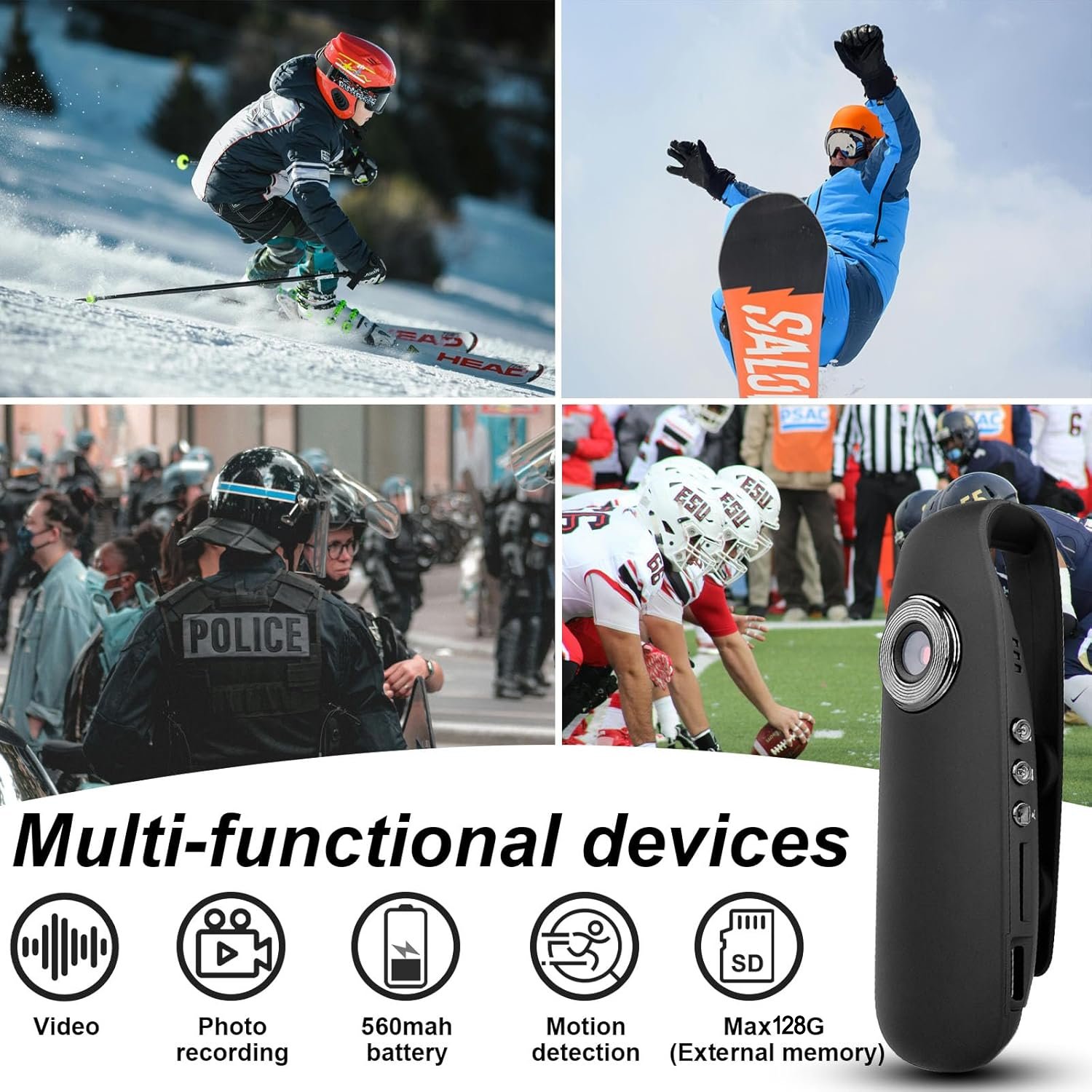 🔥Letzter Tag 49% OFF✨Mini 1080P FHD Video Kamera