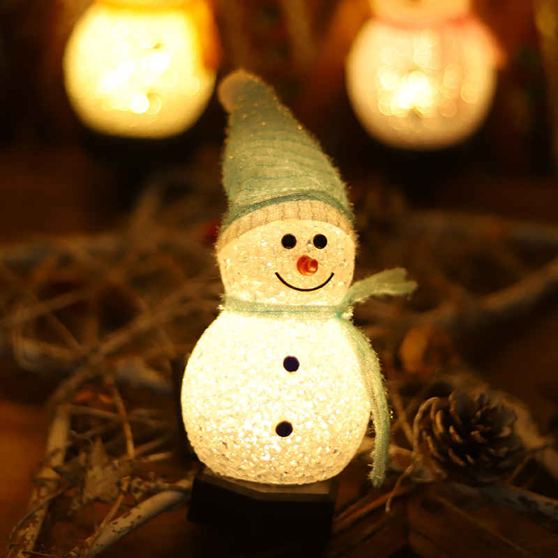 🎄Early Christmas Sale🎄Waterproof solar snowman lamp