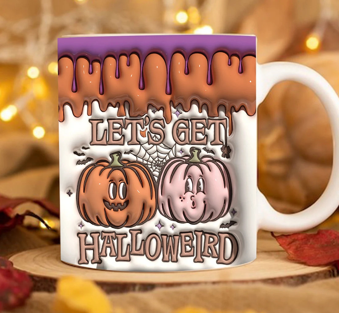 🔥2024 NEW HOT SALE 50% OFF🔥Halloween Ghost Coffee Mug🎃☕