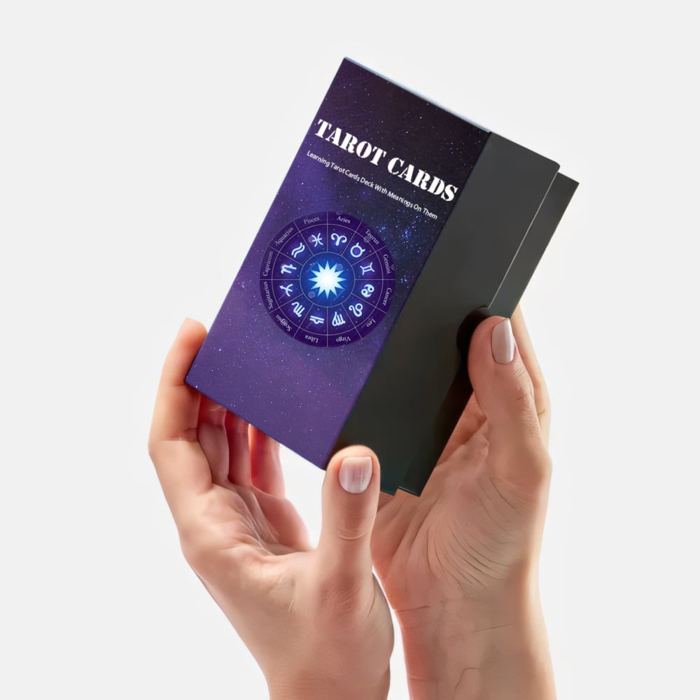 LAST DAY 50% OFF🔥Learning Tarot Cards Deck With Meanings On Them-Buy 2 Free Shipping