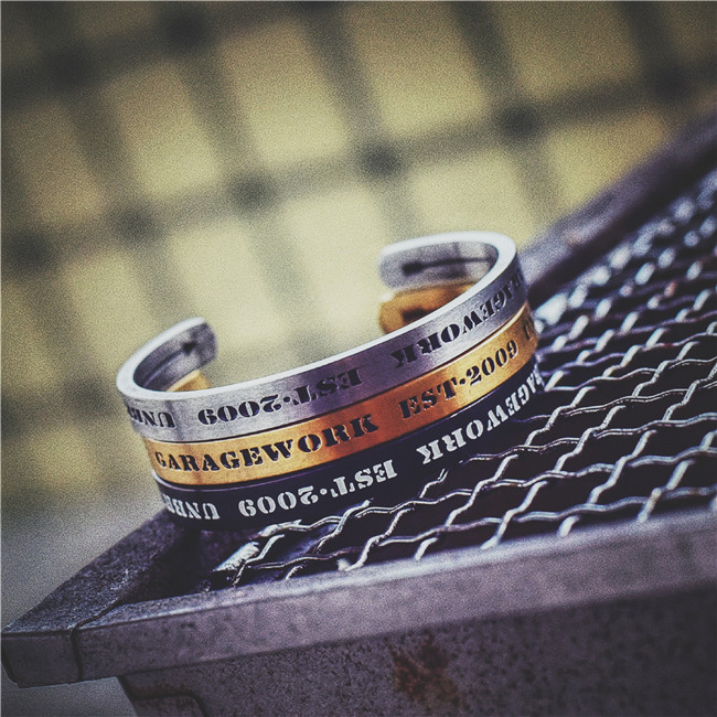 Hip Pop Retro Metal Couples Bracelet