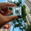 🎁TikTok Last Day Sale - 70% OFF⭐Crystal Pixel Filter Stone Keychain: A Pocket - sized Photo Enhancer🌈