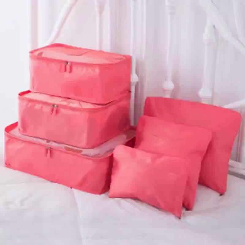 🎒6 pieces portable luggage packing cubes🌟Buy 2 Free Shipping✈