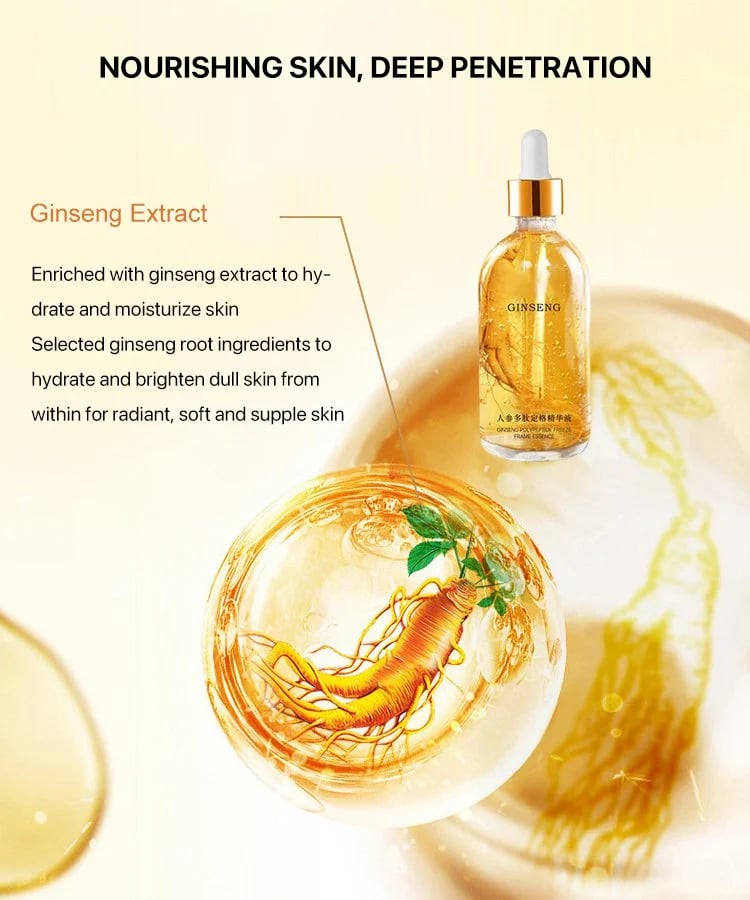 One Ginseng Per Bottle-Ginseng Gold Polypeptide Anti-Ageing Essence