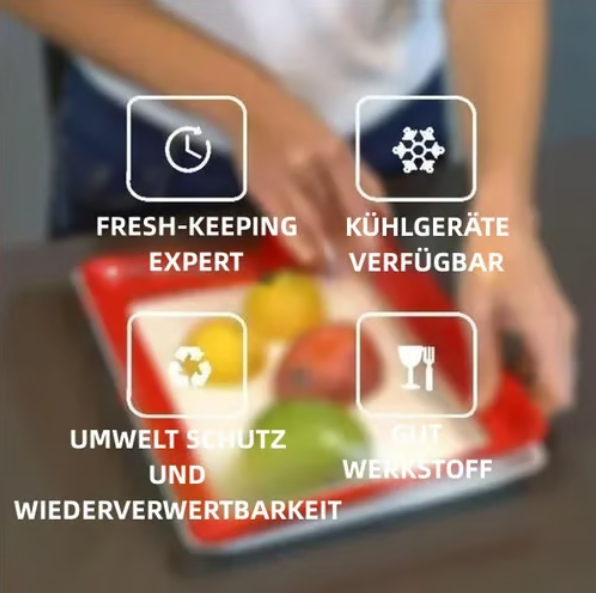 🔥Heute 3 kaufen und 2 gratis bekommen♻️Umweltfreundliches Design - Wiederverwendbares Einmachtablett