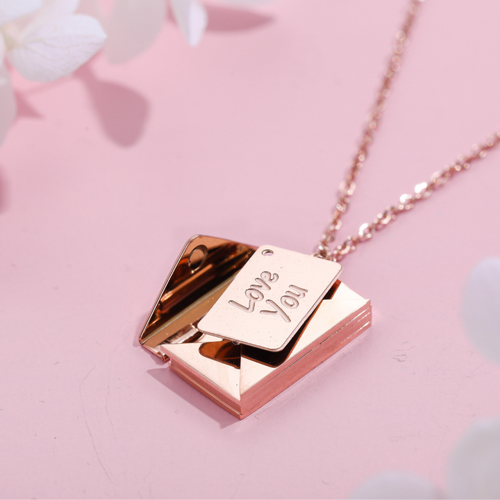 🌲Christmas Hot Sale 50% OFF - 📩Love Letter Necklace - 💗For Your Lover