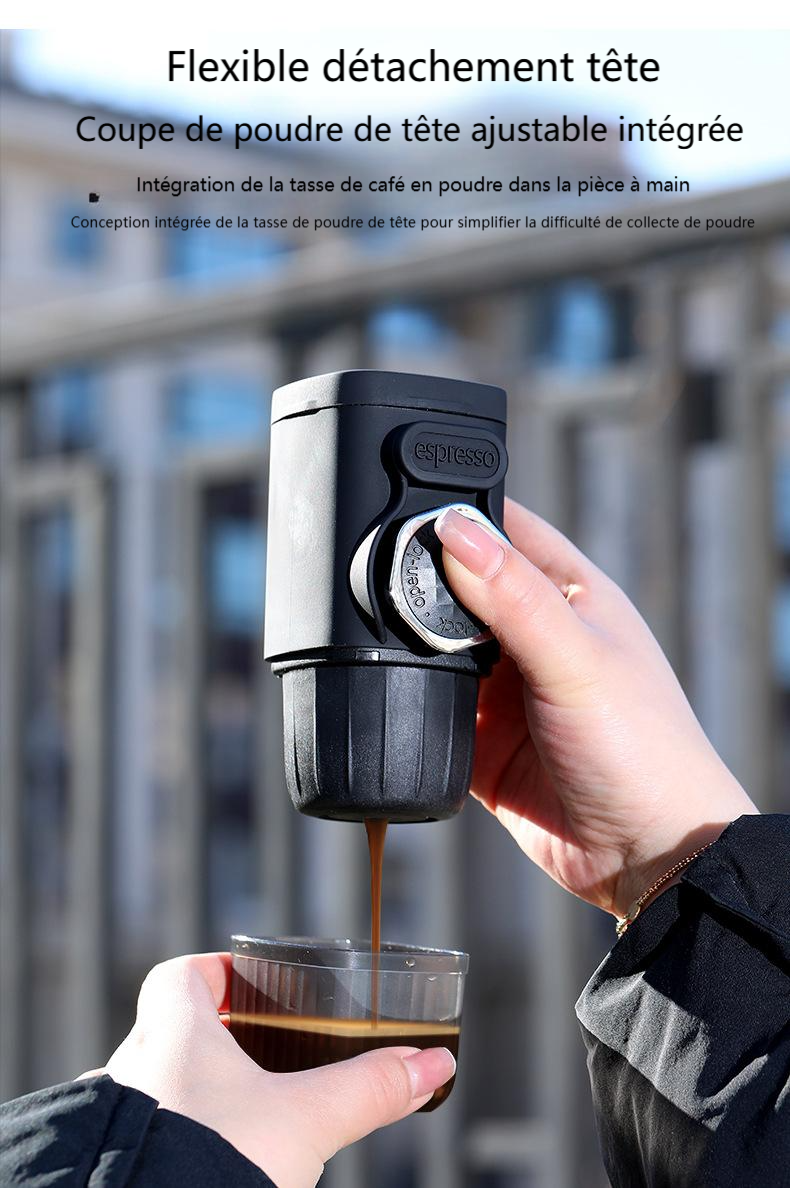 Vente chaude - 49% de réduction🔥Machine à café à pression manuelle portable⌛