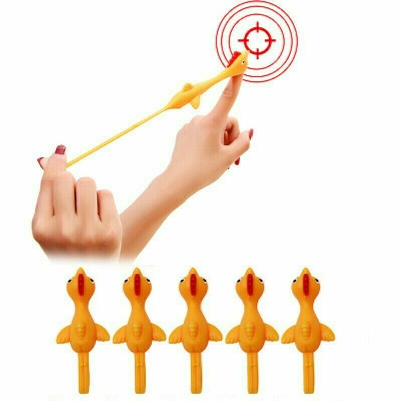 🔥Hottest-Novelty Finger Toy Slingshot Chick-【BUY 10 PCS SAVE $10】