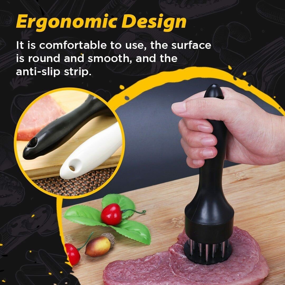 🔥Last Day Promotion - 70% OFF🎁Stainless Steel Meat Tenderizer Needle 21 Pin Steak BBQ Kitchen Cooking Tool