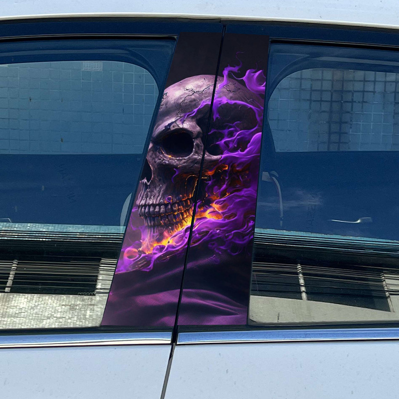 🔥Last Day Promotion 70% OFF💥Custom Grim Reaper Car Door Sticker(2pcs)⚡Buy 2 Get Free Shipping