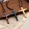 ✝️100% Handmade Jesus Cross Wooden Necklace(𝐉𝐚𝐜𝐤 𝐌𝐢𝐥𝐥𝐞𝐫 𝐇𝐚𝐧𝐝𝐦𝐚𝐝𝐞®)