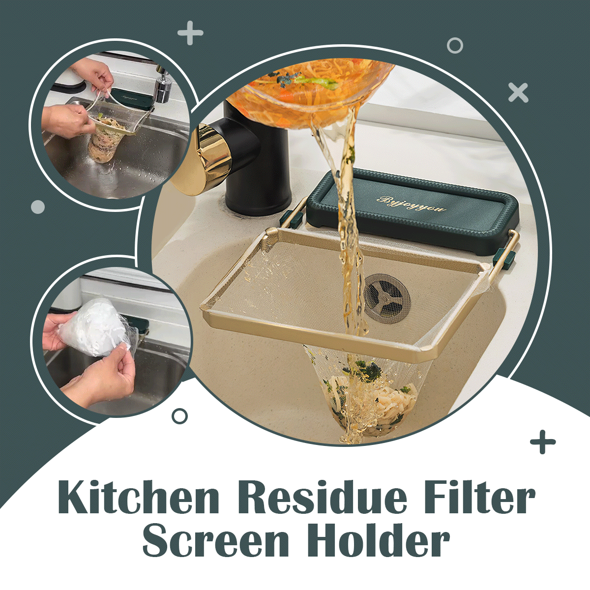 🔥MOTHER'S DAY SALE - 49% OFF🔥Kitchen Residue Filter Screen Holder