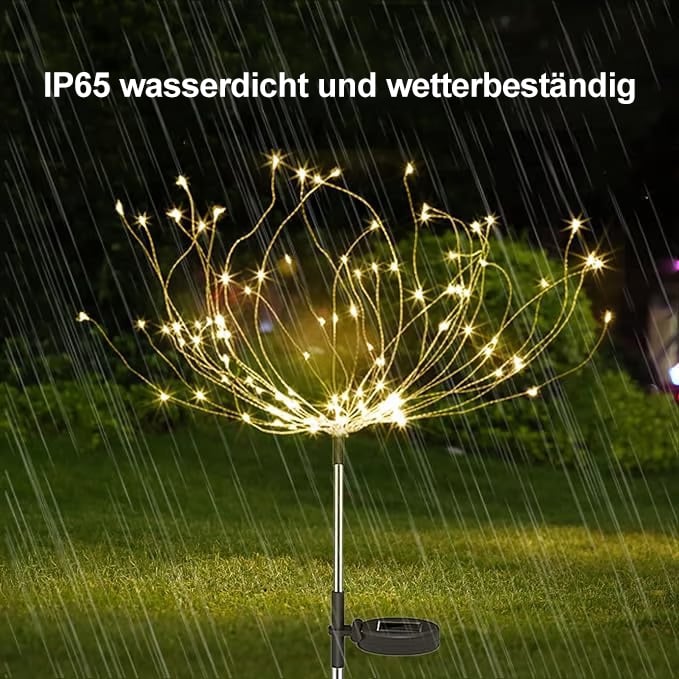 ❤️Letzter Tag 49 % Rabatt - Solarbetriebene Lichterketten für den Garten