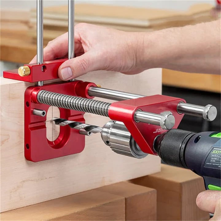 🔥(Last Day Promotion-50% OFF)WOODWORKING DRILL LOCATOR, BUY 2 FREE SHIPPING