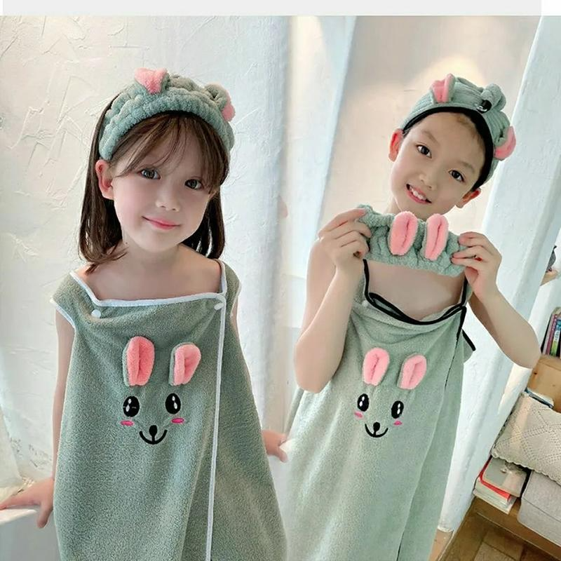 (🌲Early Christmas Sale- SAVE 48% OFF)Wearable Bath Towel for Children(BUY 2 GET FREE SHIPPING)