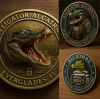 🏆Flash Sale 60% OFF - 🗽🐊Alligator Alcatraz Humor Collectible Coin