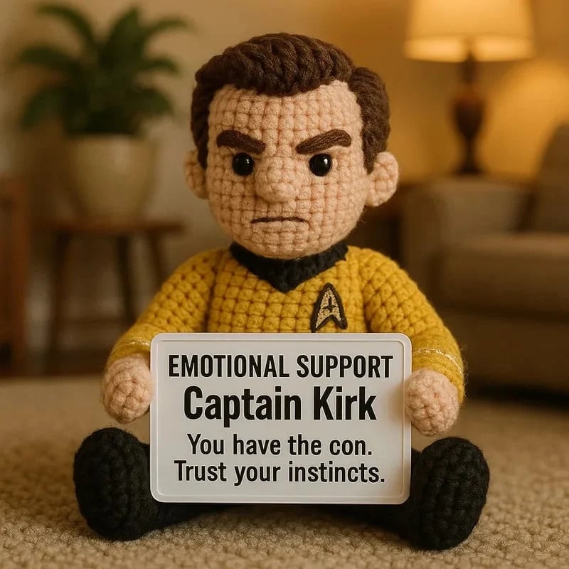 🎁Emotional Support Classic Movie Crochet Doll