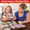 Phonics Flash Cards for Kids Ages 4-8 and Alphabet Flash Cards for Kids 3-6