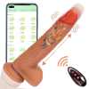 8.6-In Vibrating Thrusting Swing Thick Long Lifelike Dildo With Remote Control