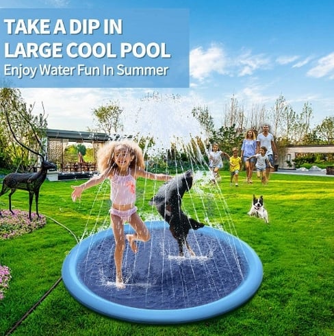 🔥Hot Sale 50% OFF 🔥Dog Splash Pad, Free Shipping