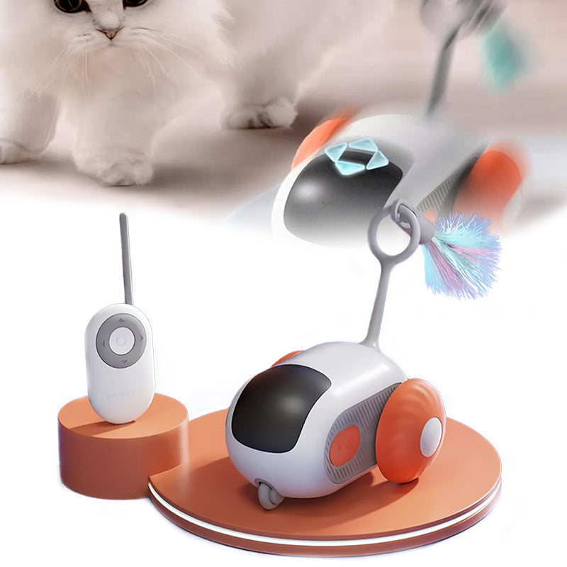 Remote Control Electric Cat Teaser Toy