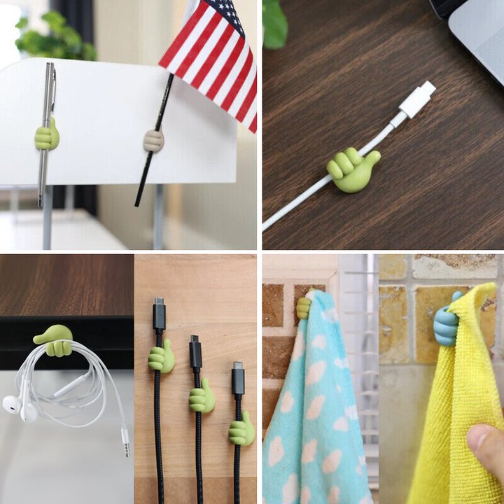 (NEW YEAR SALE - 50% OFF) Multifunctional Clip Holder(5 PCS/Pack)