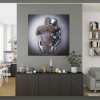 💞 Love Heart Gray-3D Art Wall