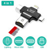 (Christmas Big Sale!- 50% OFF)4 In 1 TF(Micro SD) Card Reader,Buy More Save More!