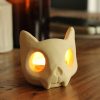 🔥🐱Cat Skull Candle Holder