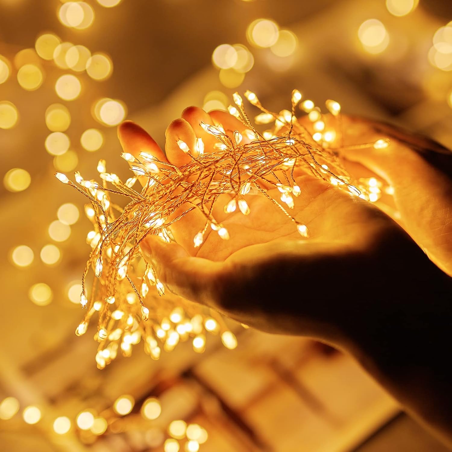 (🎄Christmas Sales 49% OFF) ✨️LED Copper Wire Firecracker Light String