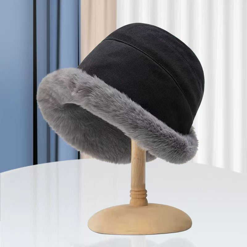 (🌲EARLY CHRISTMAS SALE - 50% OFF) Extraordal Plus Velvet Thickened Fisherman Hat