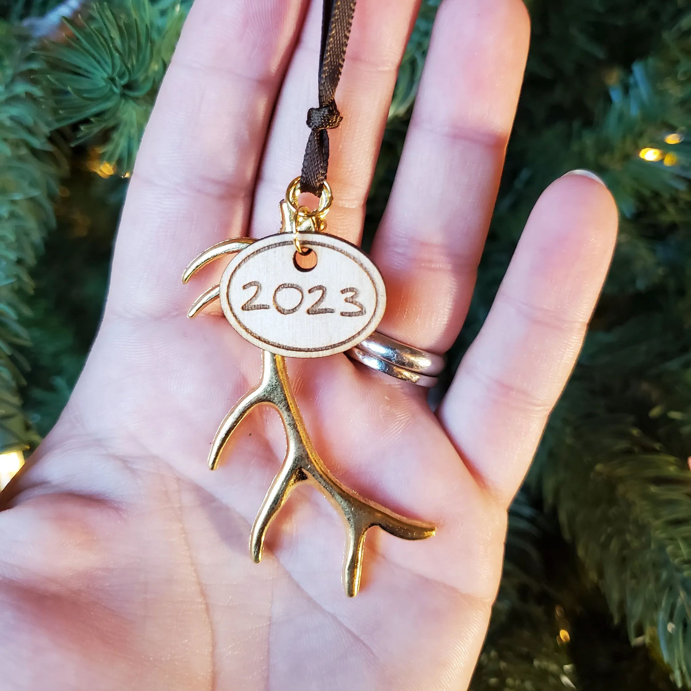 (🌲CHRISTMAS SALE - 50% OFF) ✨2023 Hunting Christmas Tree Ornament🦌