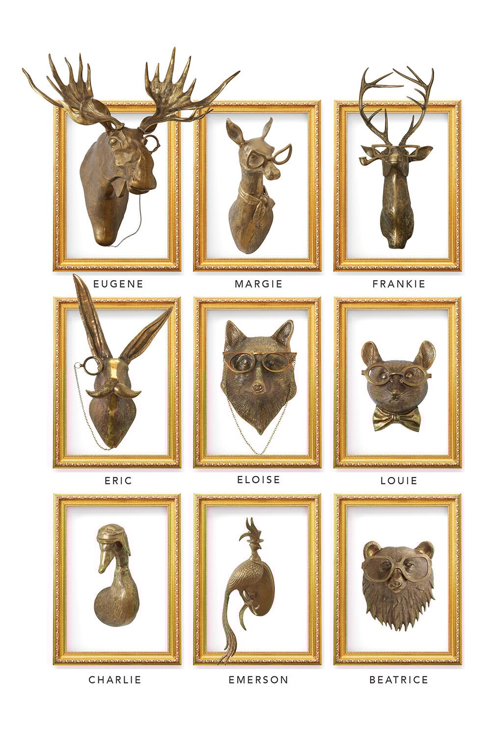 ⚡Last Day 49% OFF - 🔥Vintage Animal Metal Wall Decor