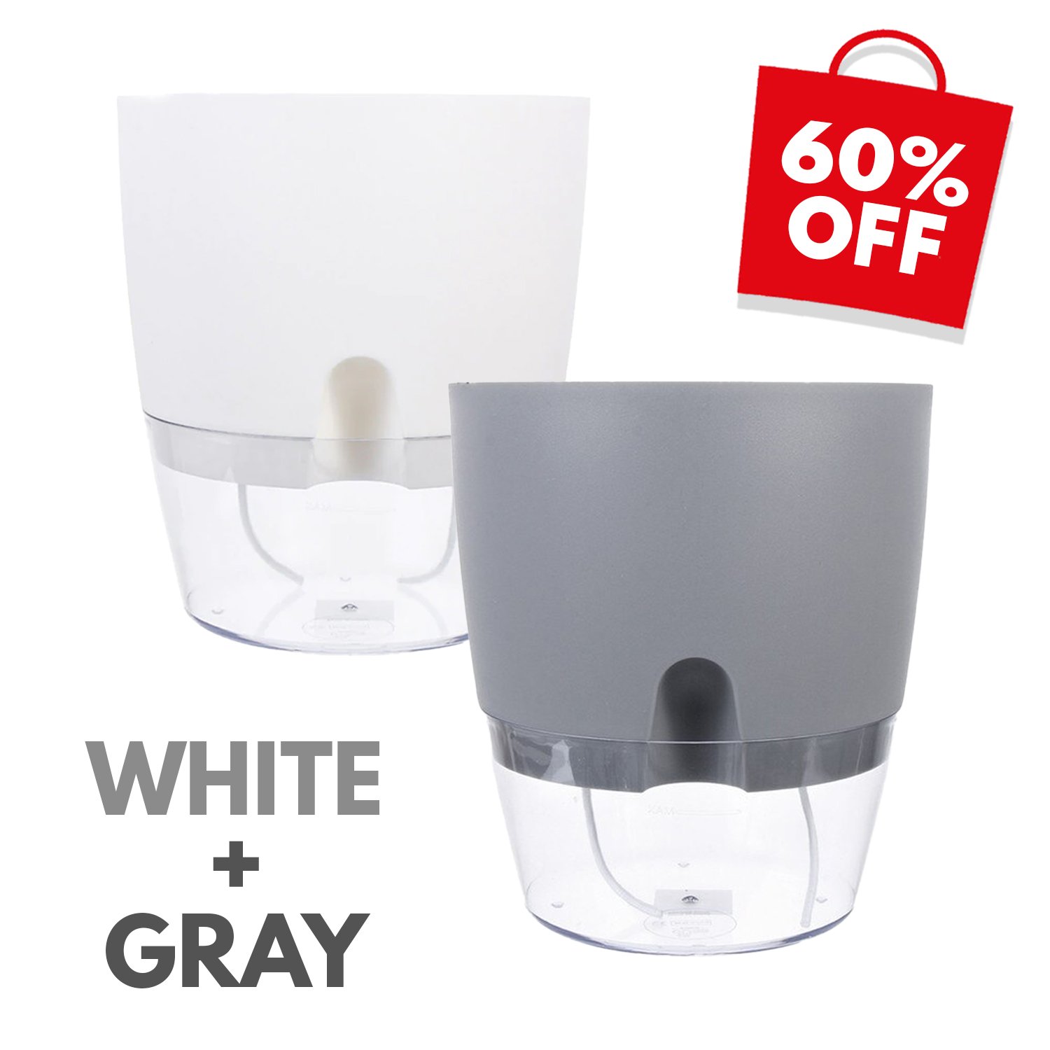 ⏰Last Day Promotion- SAVE 70%🏠Self Watering Plant Pot
