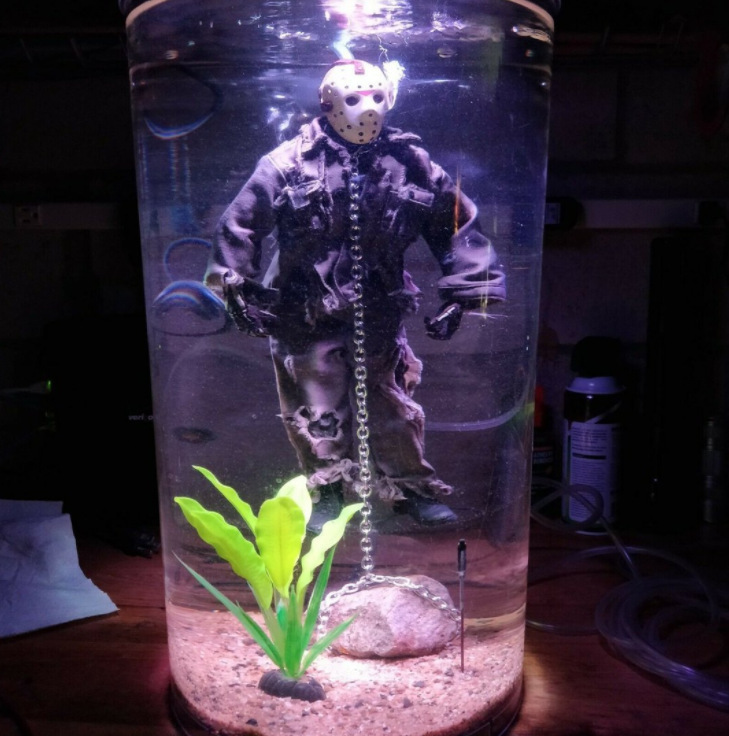 Friday the 13th👻Jason Voorhees Collector Water Lamp