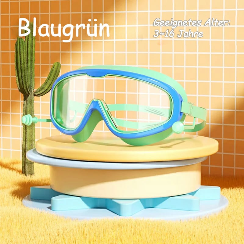 🔥Letzter Tag 49% Rabatt-HD-Schwimmbrille für Kinder mit großem Rahmen, wasserdicht und beschlagfrei🥽