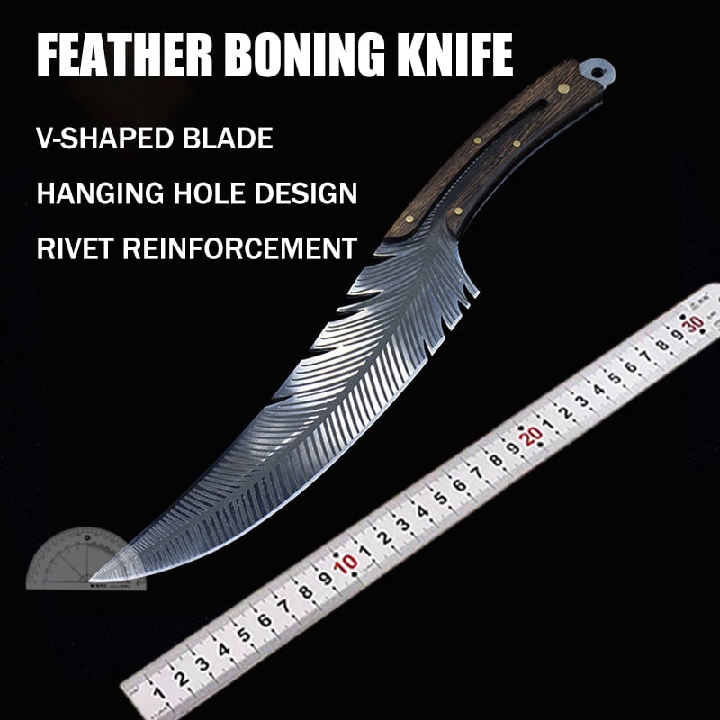 🔔Feather Boning Knife Forged Knife