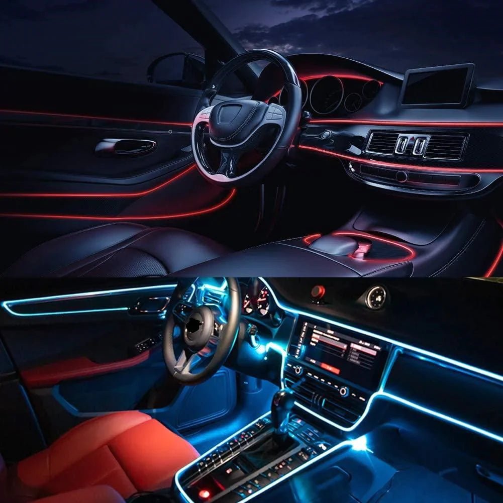 (HOT SALE - 50% OFF) 🚗GlowDrive: Car Interior LED Strip Lights✨