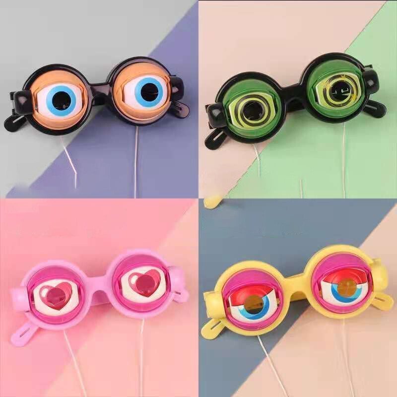 🔥Christmas Hot Sale 48% OFF - 🔥Crazy eyes children funny glasses toys novelty creative funny props glasses