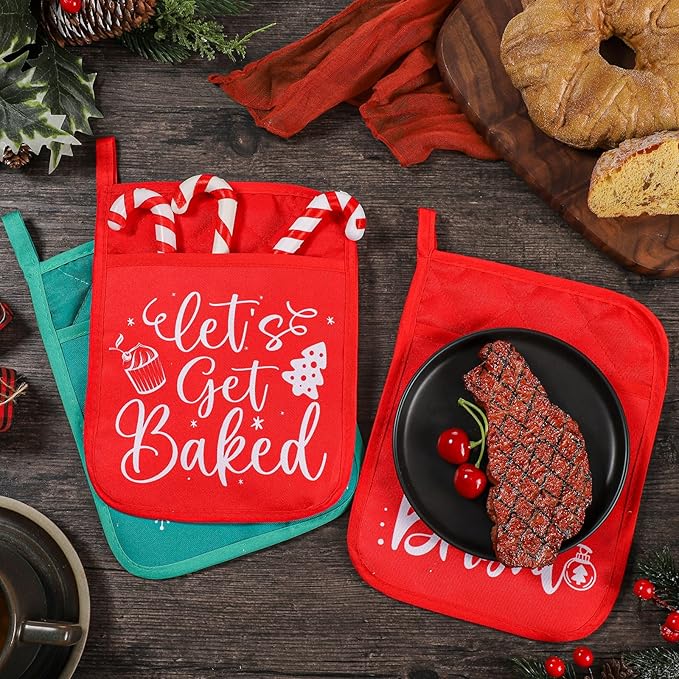 🎅Early Christmas Specials - 🌟Christmas pot rack baking kit