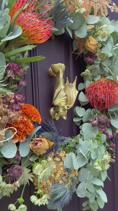 🎃Halloween Sale 50% OFF -💥🦇Bat Door Knocker