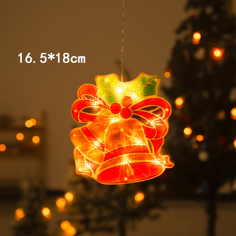 🔥Last Day Sale - 🎄Led christmas themed festive ambience decoration lights with suction cups